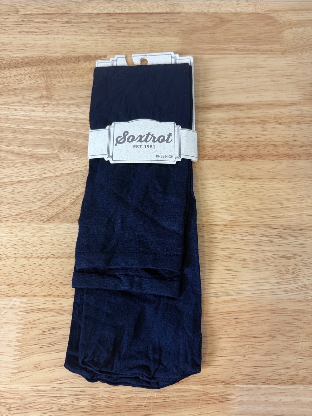 soxtrot knee highs Equestrian boot socks- Navy